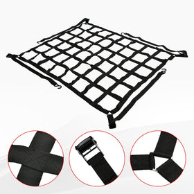 BIGREAT close-up of tight polyester mesh showing secure small-item retention