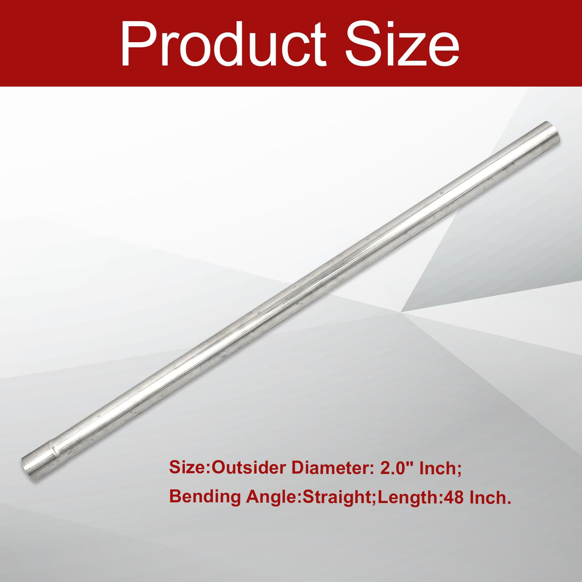 BIGREAT close-up of the expanded slip-fit end highlighting fitment ease and secure clamp-ready design