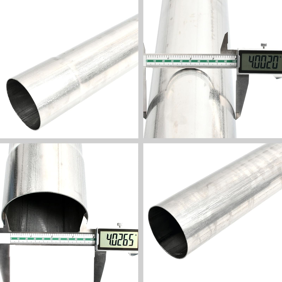 BIGREAT expanded slip-fit end detail, demonstrates easy clamp or weld attachment