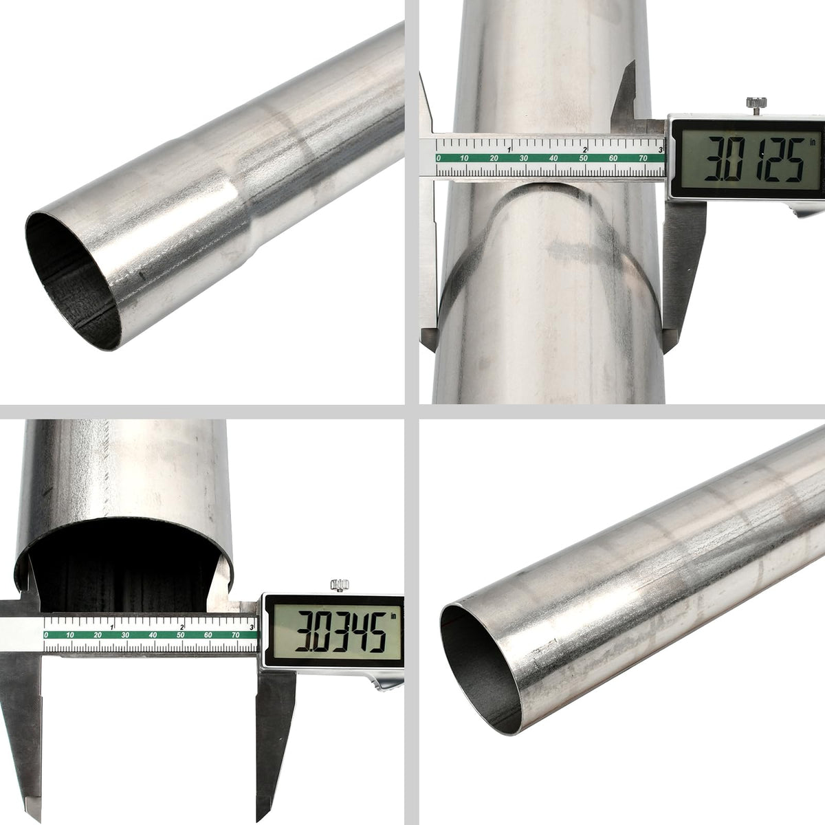 BIGREAT expanded slip-fit end detail for quick clamp or weld connections
