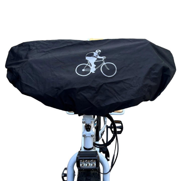BiKase handlebar front view showing full weather coverage and quick protection