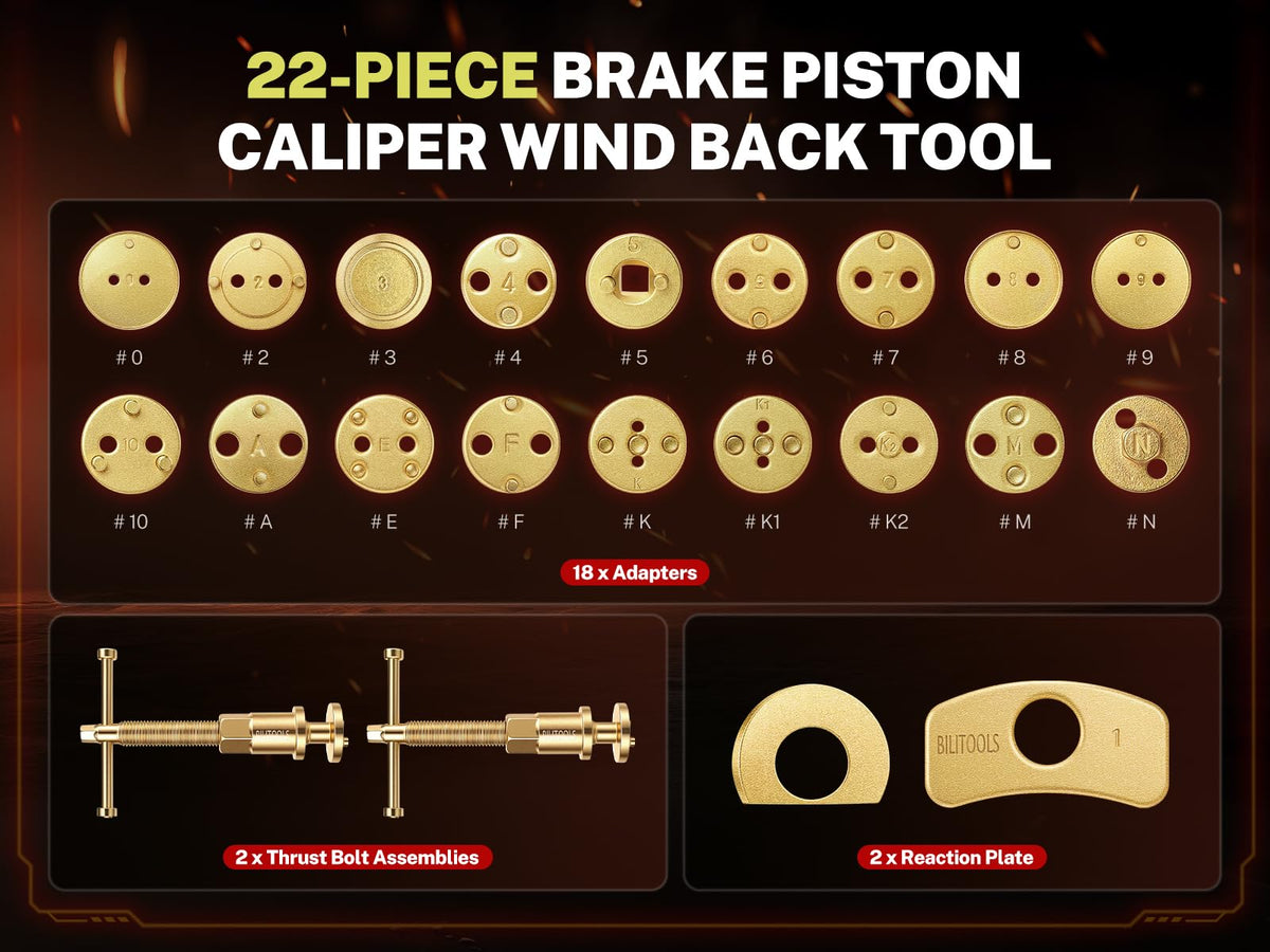 BILITOOLS adapter close-up showing precision fit for secure piston engagement benefit