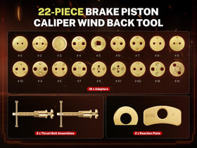 BILITOOLS adapter close-up showing precision fit for secure piston engagement benefit