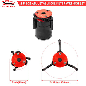 BILITOOLS detachable 1/2 to 3/8 adapter detail for tight-space leverage