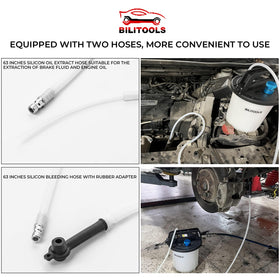 BILITOOLS bleeder adapter connection detail ensuring tight seal and leak prevention