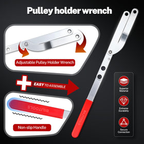 BILITOOLS blow-molded case open with organized slots for quick transport