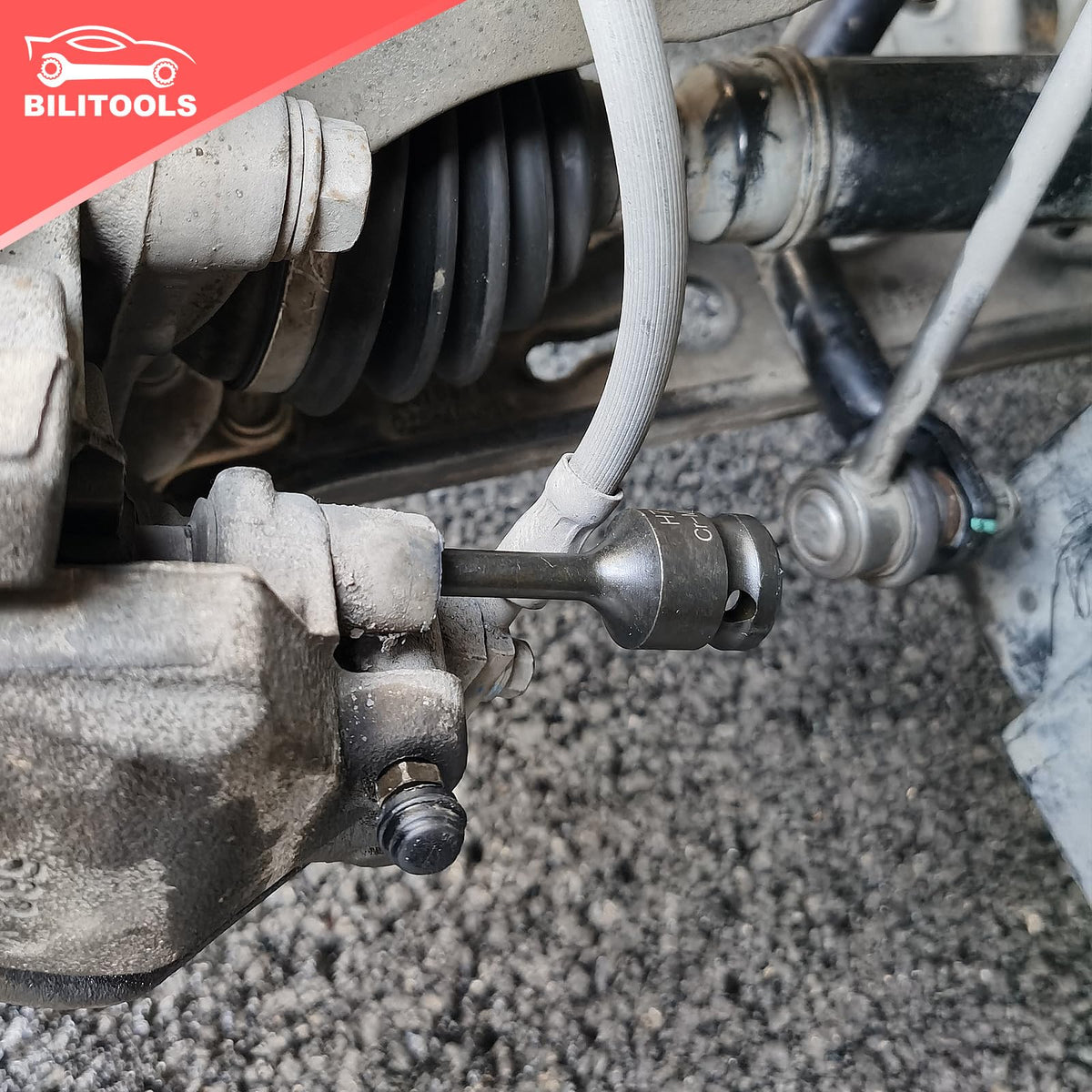 BILITOOLS blow-molded case being carried for mobile mechanic convenience