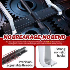 BILITOOLS central screw threading detail delivering stable, controlled extraction force