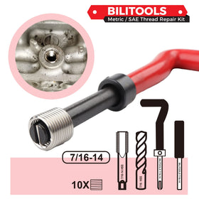 BILITOOLS HSS drill and tap detail demonstrating precise cutting for clean threads