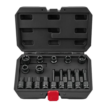 BILITOOLS front view of open case organized for quick selection and transport
