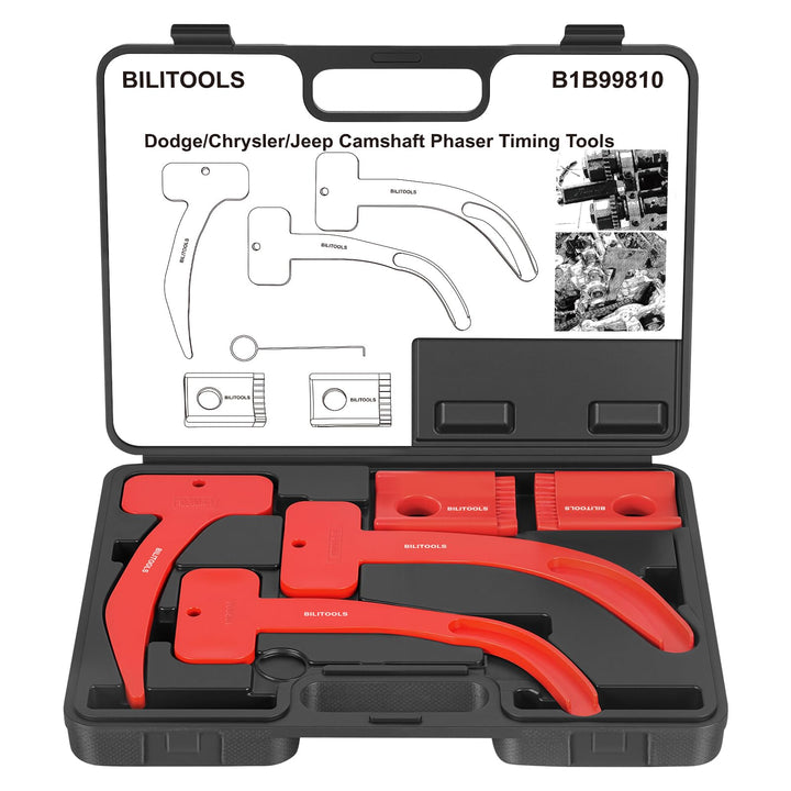 BILITOOLS front packaging showing complete 3.6 Pentastar timing kit, ensures correct tool choice