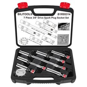 BILITOOLS front view of socket set showing compact case and organized layout for easy transport
