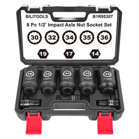 BILITOOLS front packaging showing complete socket set and case, organized for fast access