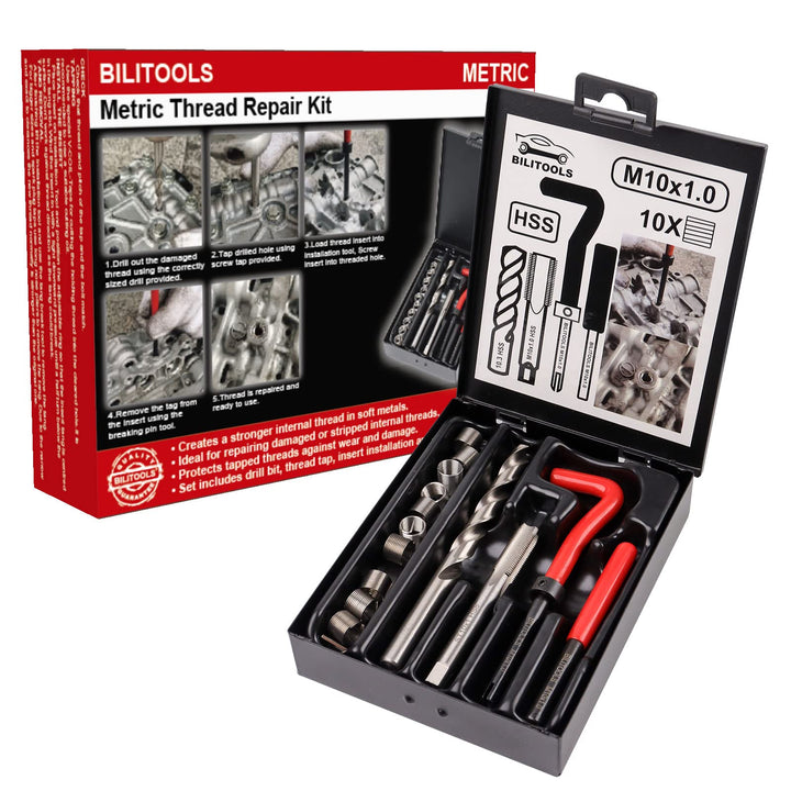 BILITOOLS front packaging showing kit layout and portability benefit