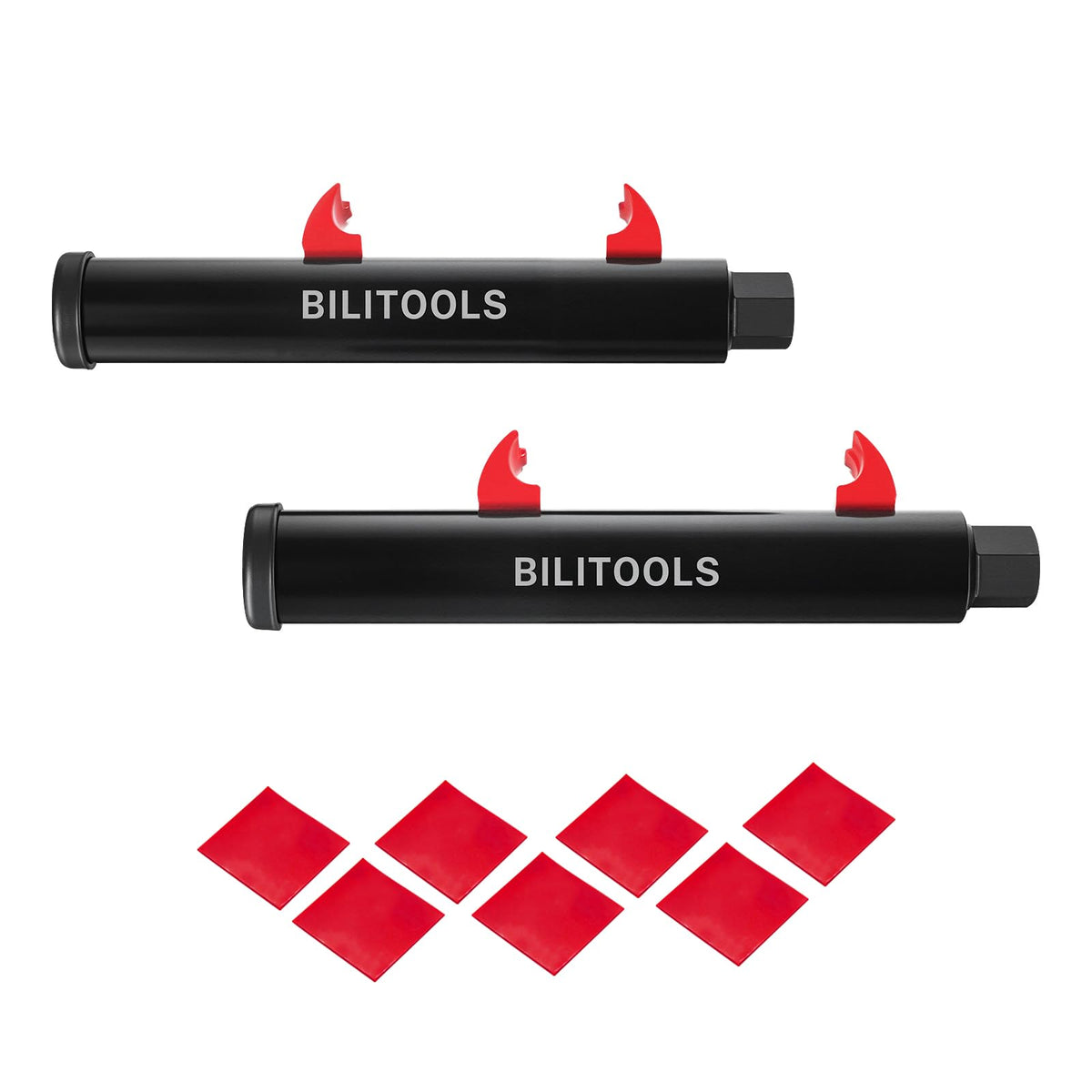 BILITOOLS front view of paired compressors showing compact design and sturdy build benefits