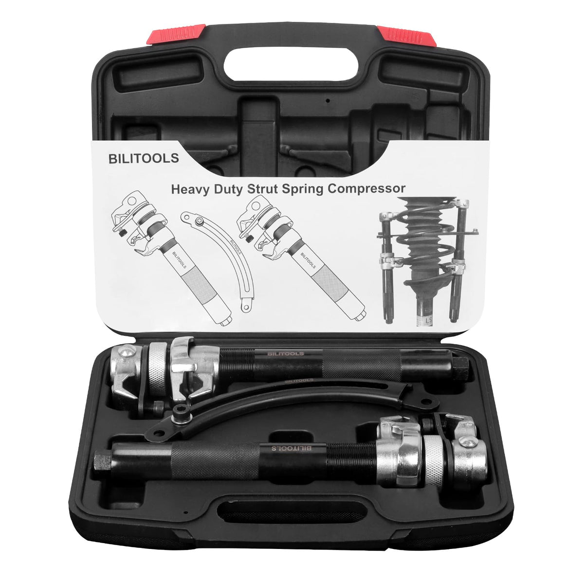 BILITOOLS front view showing complete compressor kit and supplies benefit ease of selection