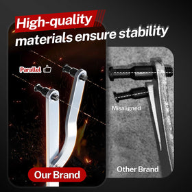 BILITOOLS handle and precision thread detail ensuring high-torque stability