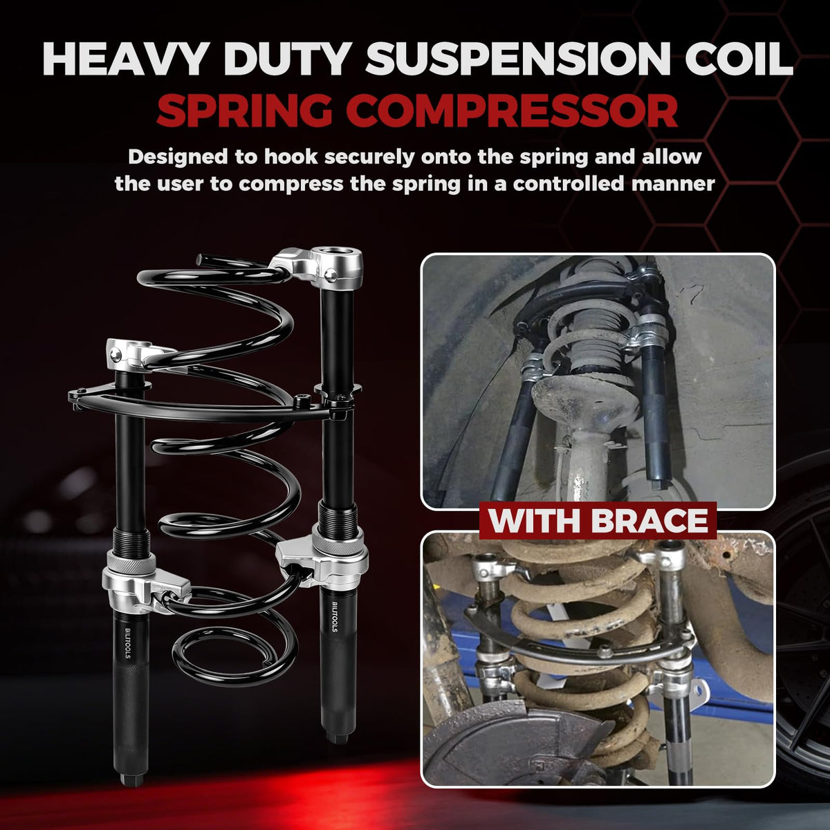 BILITOOLS close-up of interlocking hook jaws showing anti-drop safety benefit