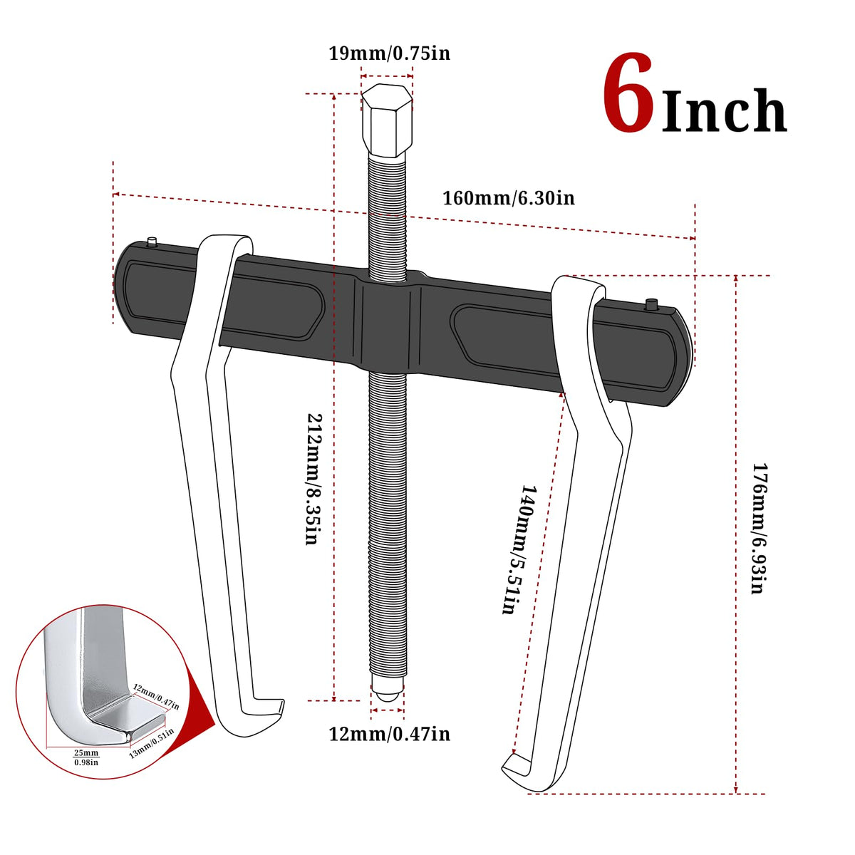 BILITOOLS tool removing a motorcycle pulley showing efficient, safe extraction
