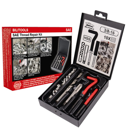 BILITOOLS iron case open with organized tools for quick transport