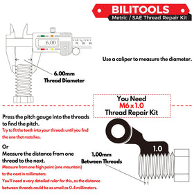 BILITOOLS kit next to ruler showing size and components for quick scale reference