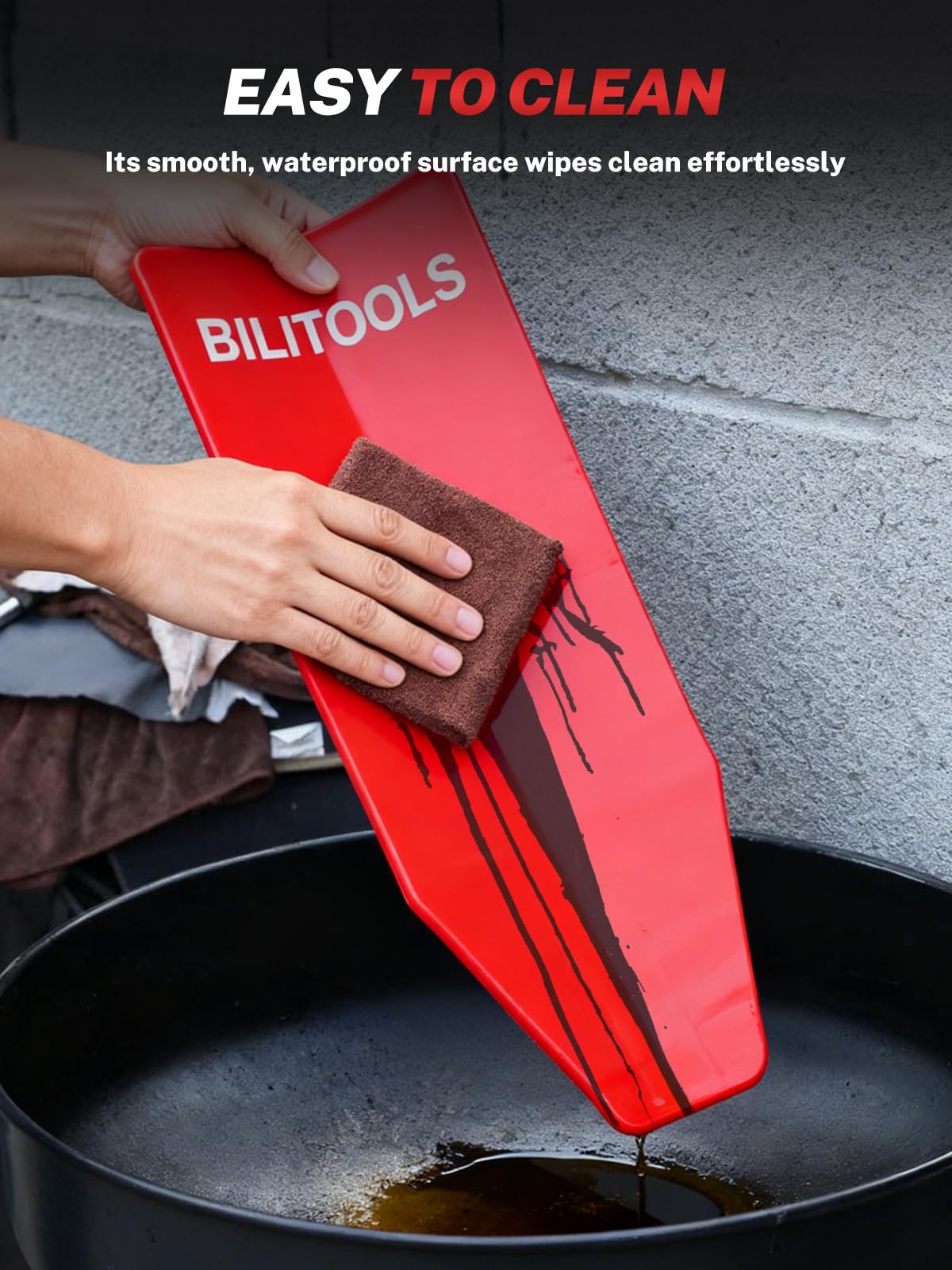 BILITOOLS kit staged in garage with tools conveying professional convenience
