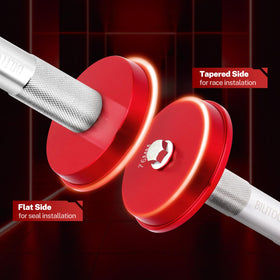 BILITOOLS adapters next to ruler showing size range and fit benefit