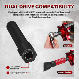 BILITOOLS size comparison with ruler illustrating compact, workshop-ready scale