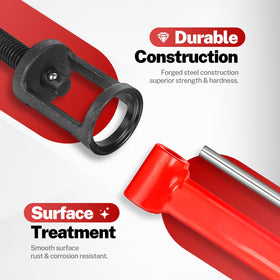 BILITOOLS tools placed beside ruler showing compact size advantage
