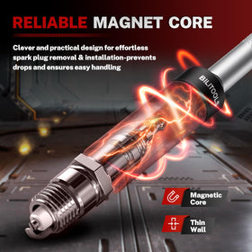 BILITOOLS engraved size markings on sockets for quick identification and error-free selection