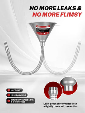 BILITOOLS spout threaded around tight engine area enabling access