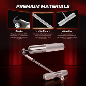 BILITOOLS starter tool creating an initial gap for controlled glass removal
