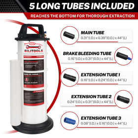 BILITOOLS tank close-up translucent 9L for clear fluid level checks