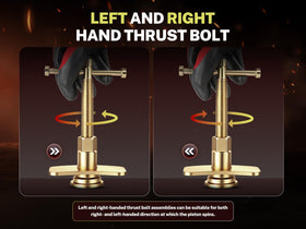BILITOOLS thrust bolt threading detail demonstrating durable construction benefit