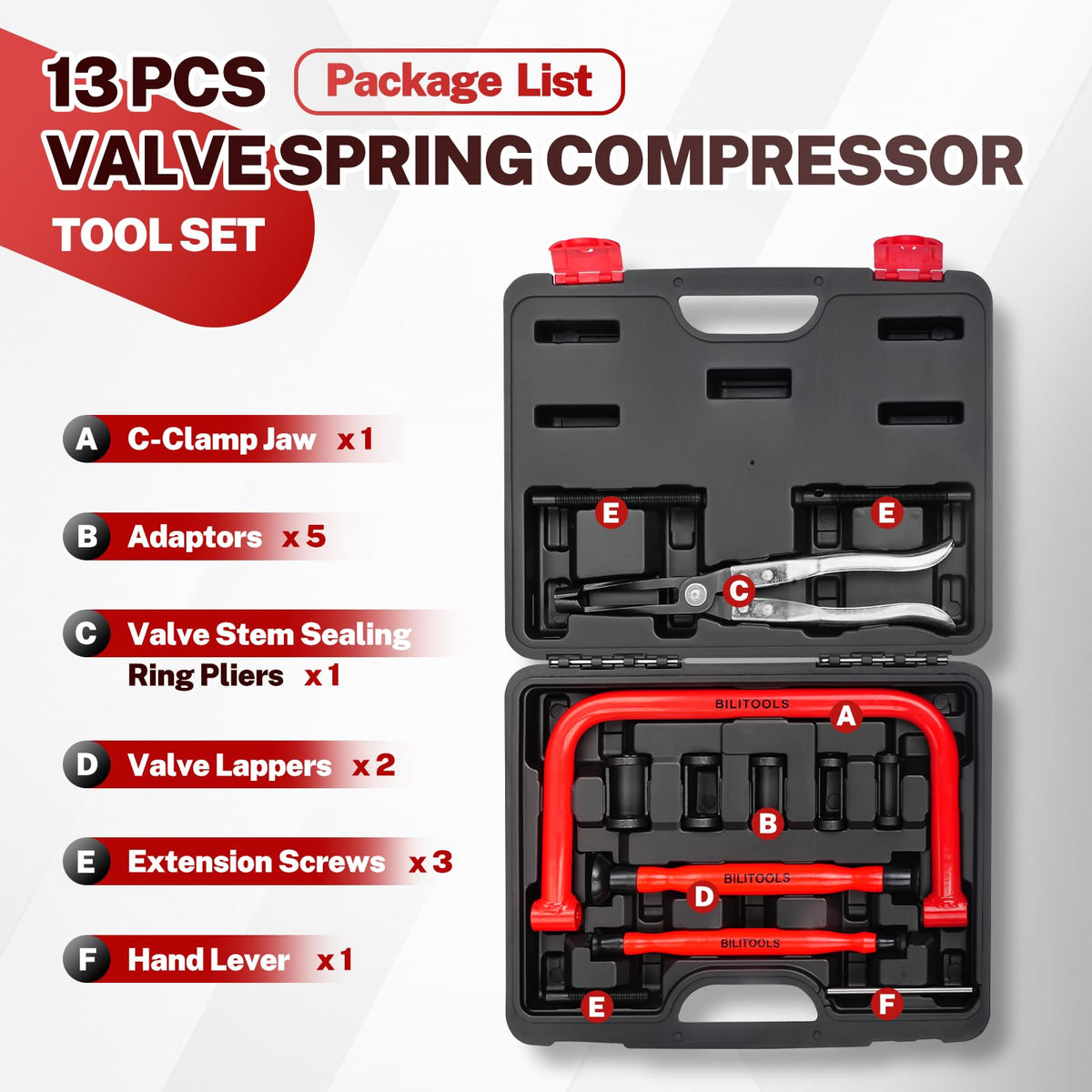 BILITOOLS tools in use on engine head minimizing assembly time