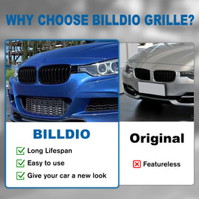 BILLDIO grille in hand for scale demonstrates easy handling benefit