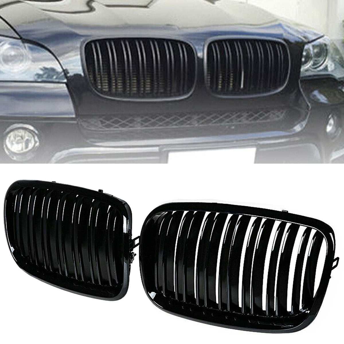 BILLDIO front view grille gloss black shows bold facelift benefit