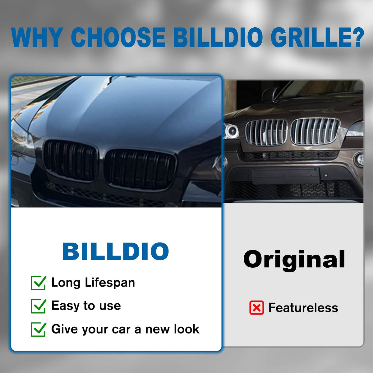 BILLDIO size scale next to hand shows correct dimensions benefit