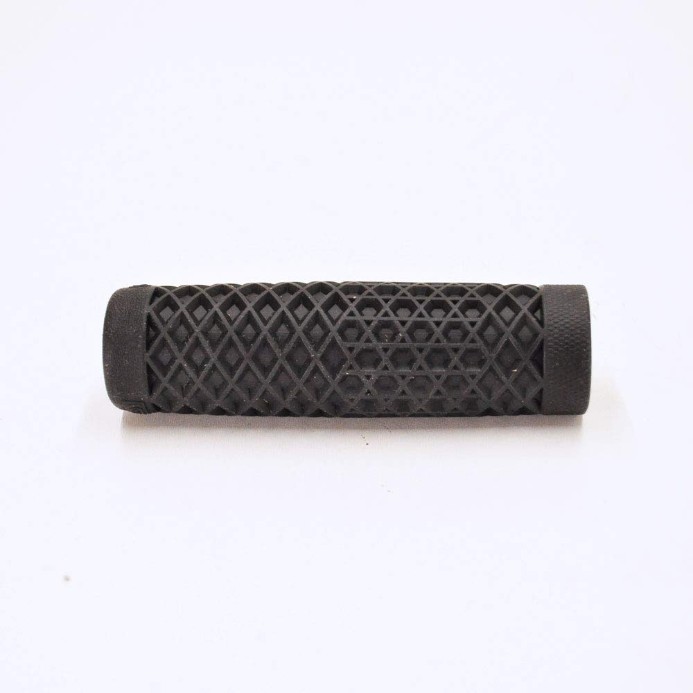 Billet Proof Designs grips partially mounted on 7/8" handlebar showing installation ease and secure fit