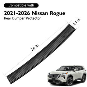 BILOPER installed on Nissan Rogue rear showing seamless protection and neat appearance