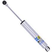 Bilstein steering damper installed on Jeep Wrangler showing reduced steering kick