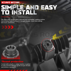 BINB ROAD side view of plug threads illustrating precise fit and secure seal