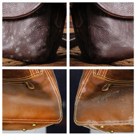 Bingbrofam before and after purse comparison showing visible restoration benefit