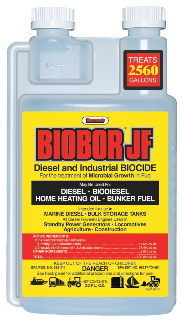 BIOBOR JF front label on 32 ounce bottle showing brand and product benefits