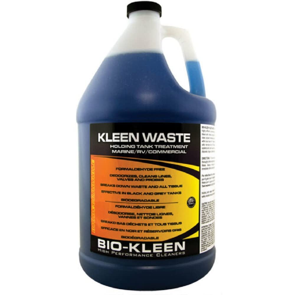 Biokleen bottle front label showing product and odor control benefit