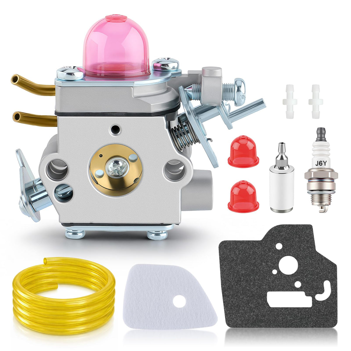 BioLion 330LK carburetor front view showing precise fit and reliable replacement