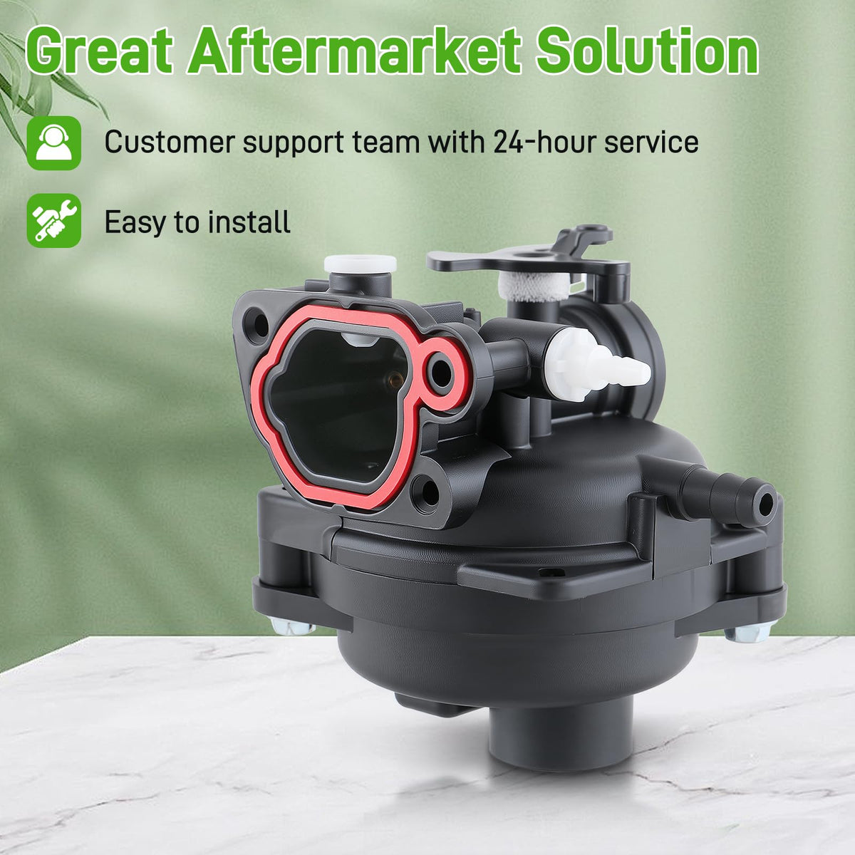 BioLion gaskets and fuel lines layout preventing leaks and ensuring reliable fuel flow