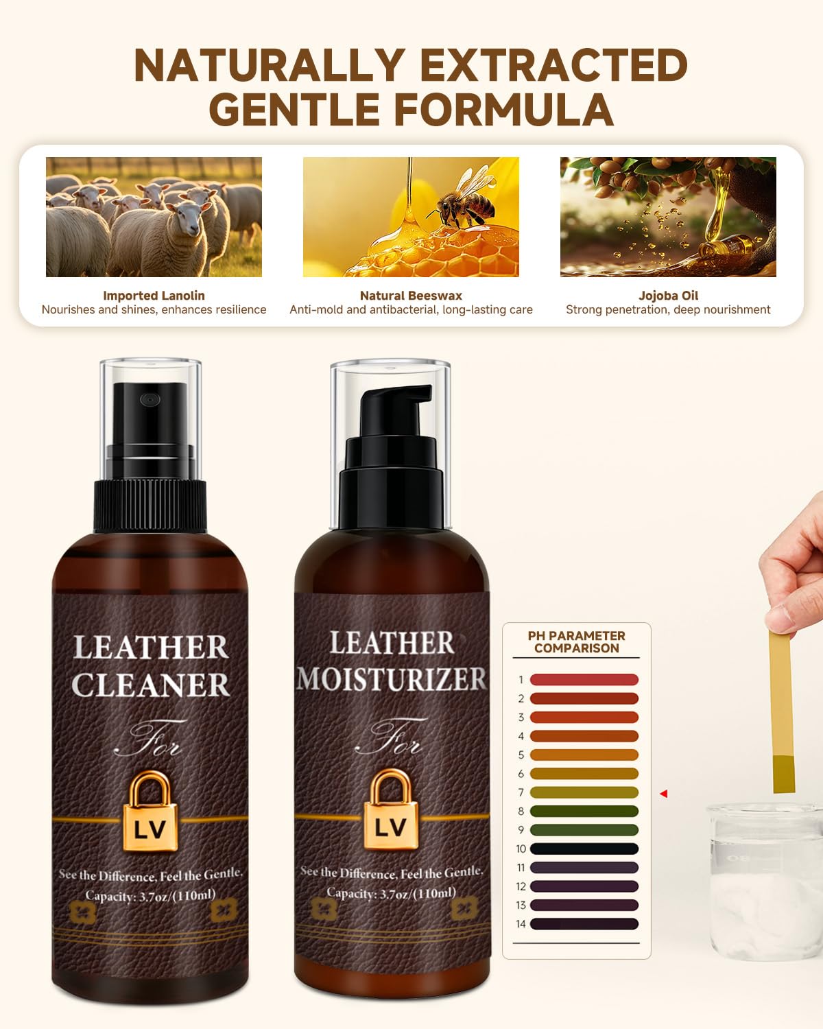 BIOOICH product label close-up with ingredients and simple usage instructions