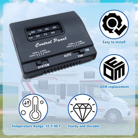 BIPIMIFI mounted in an RV control panel restoring climate control functionality