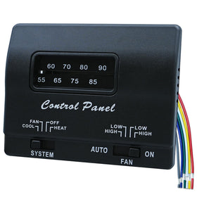 BIPIMIFI thermostat front panel showing buttons and clear display for easy control